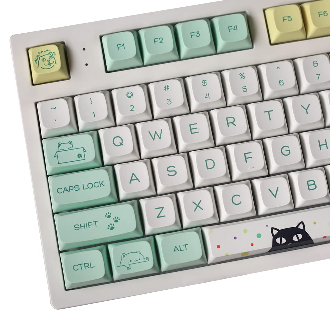 Daixiahu Pbt Pudding Keycaps, Theme Keycaps, 118 Keys Sublimation Keycap Set, Asa Profile Custom Keycaps For Cherry Gateron Mx S