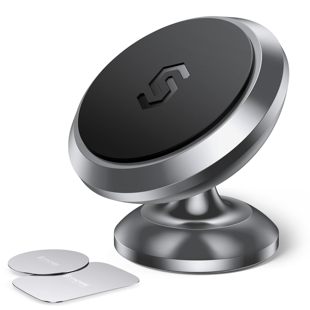 Syncwire Magnetic Phone Car Mount, Car Phone Holder For Dashboard, Cell Phone Car Kits, 360 Adjustable Magnet Cell Phone Mount C