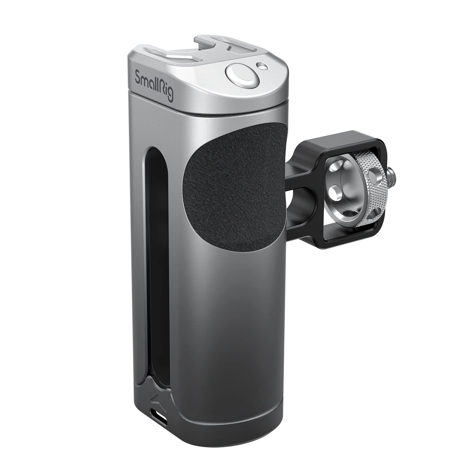 SmallRig Side Handle Grip for Smartphone Cage Video Rig, Remote Trigger Aluminum Phone Cage Handle with Wireless Remote Control 