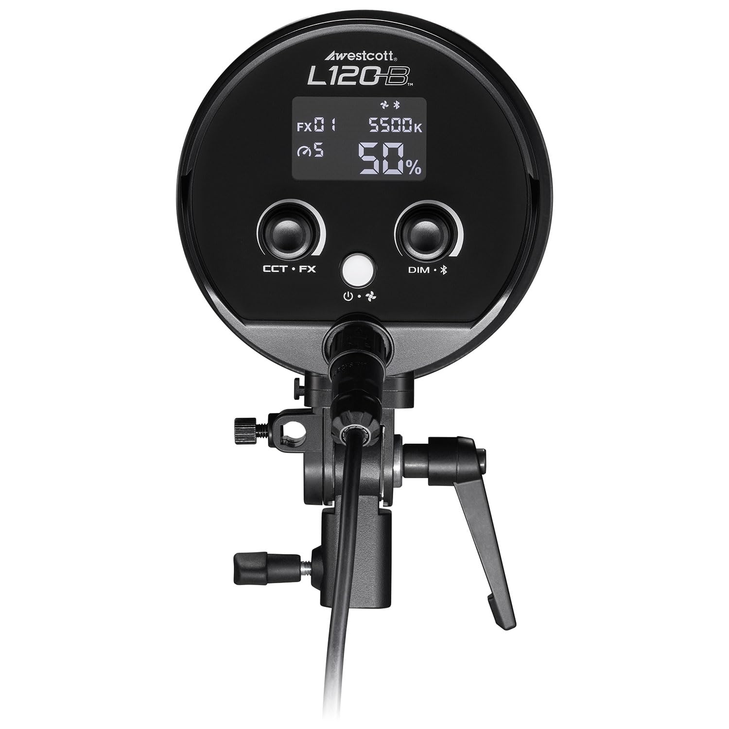 Westcott L120-B Bi-Color Cob Led (120W) Video Light - App Control, Silent Continuous Lighting 9 Built-In Effects, 23900Lux/1M, 2