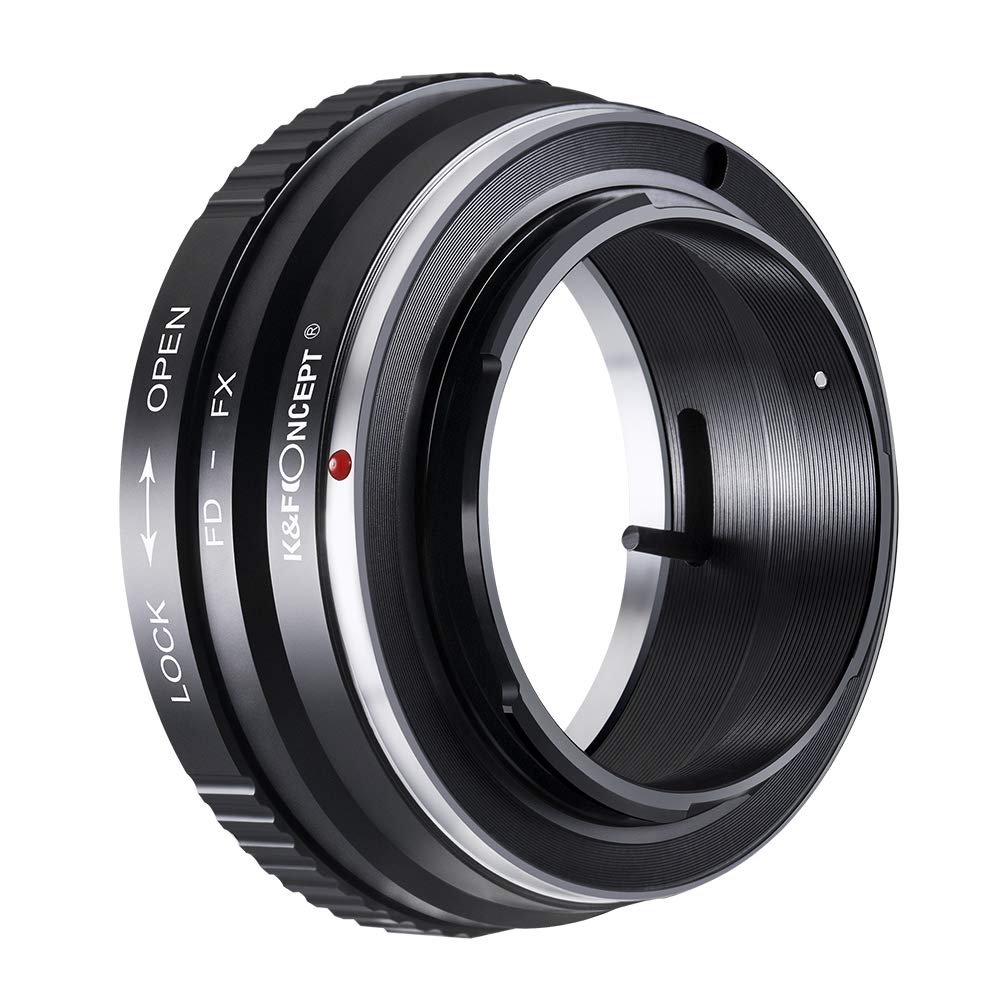 K&F Concept Lens Mount Adapter Canon Fd Lens To Fujifilm Fx Mount Mirrorless Camera Adapter