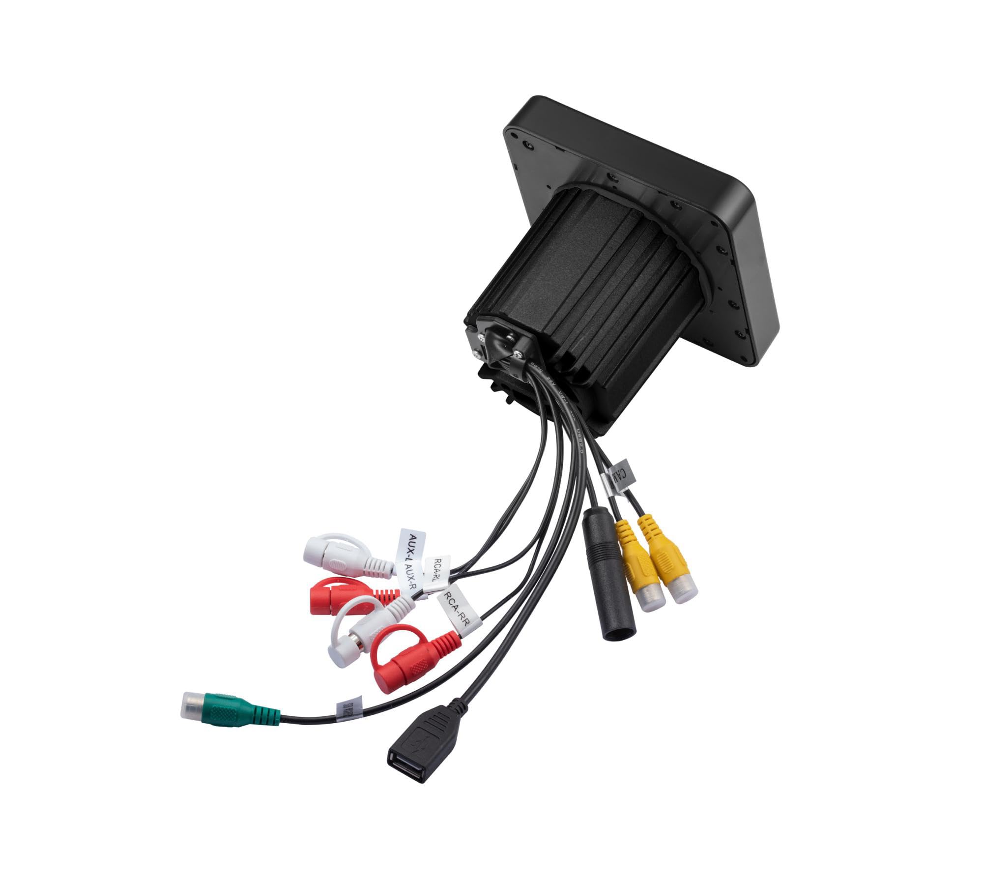 Marine Stereo Audio Systems Car 4 Inch Display Screen, Built In Amplifier, Digital Media Mp3 Player, Usb Port, Am/Fm Radio