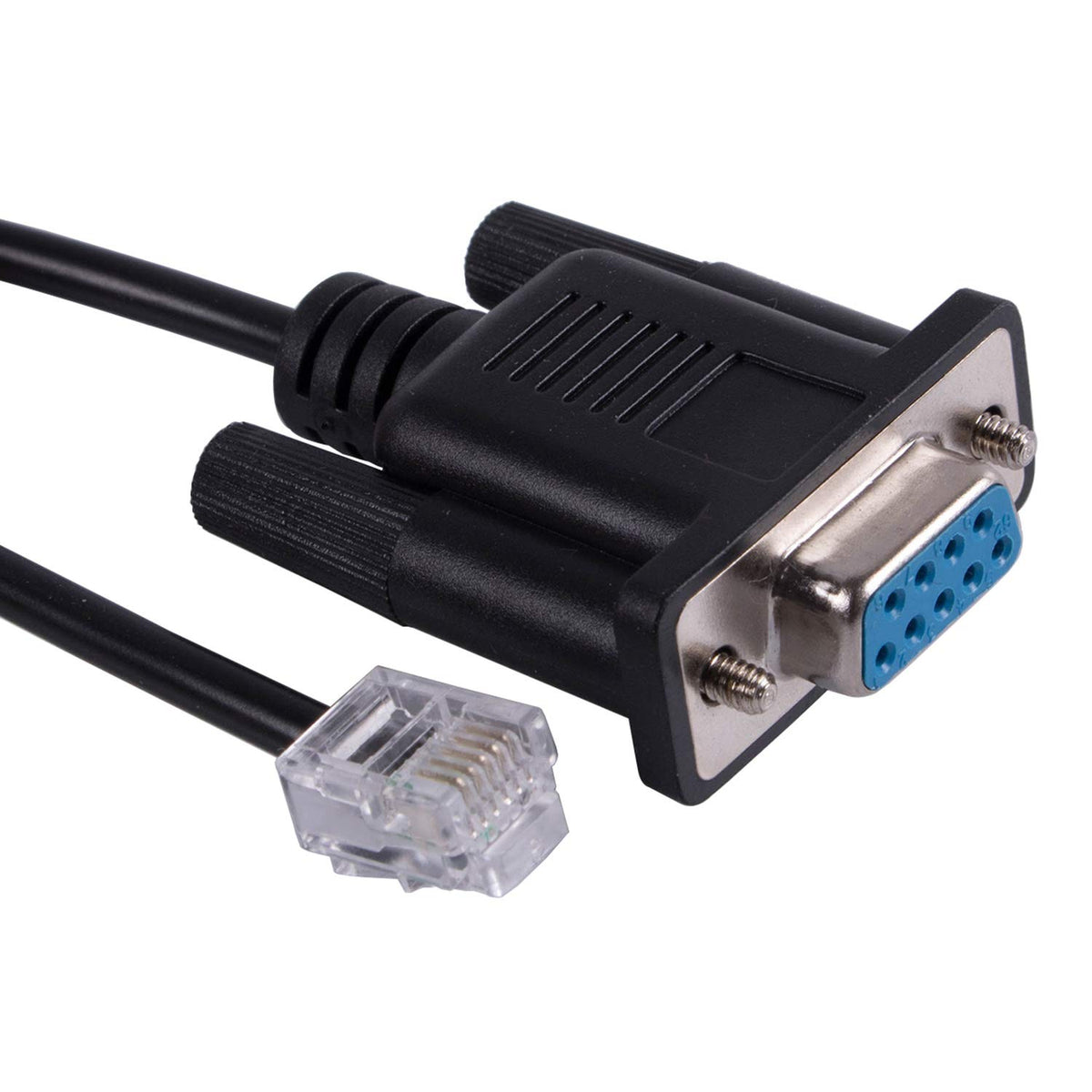 Db9 Serial Rs232 To Rj12 6P6C Adapter Cable For Apc Pdu 940 0144A