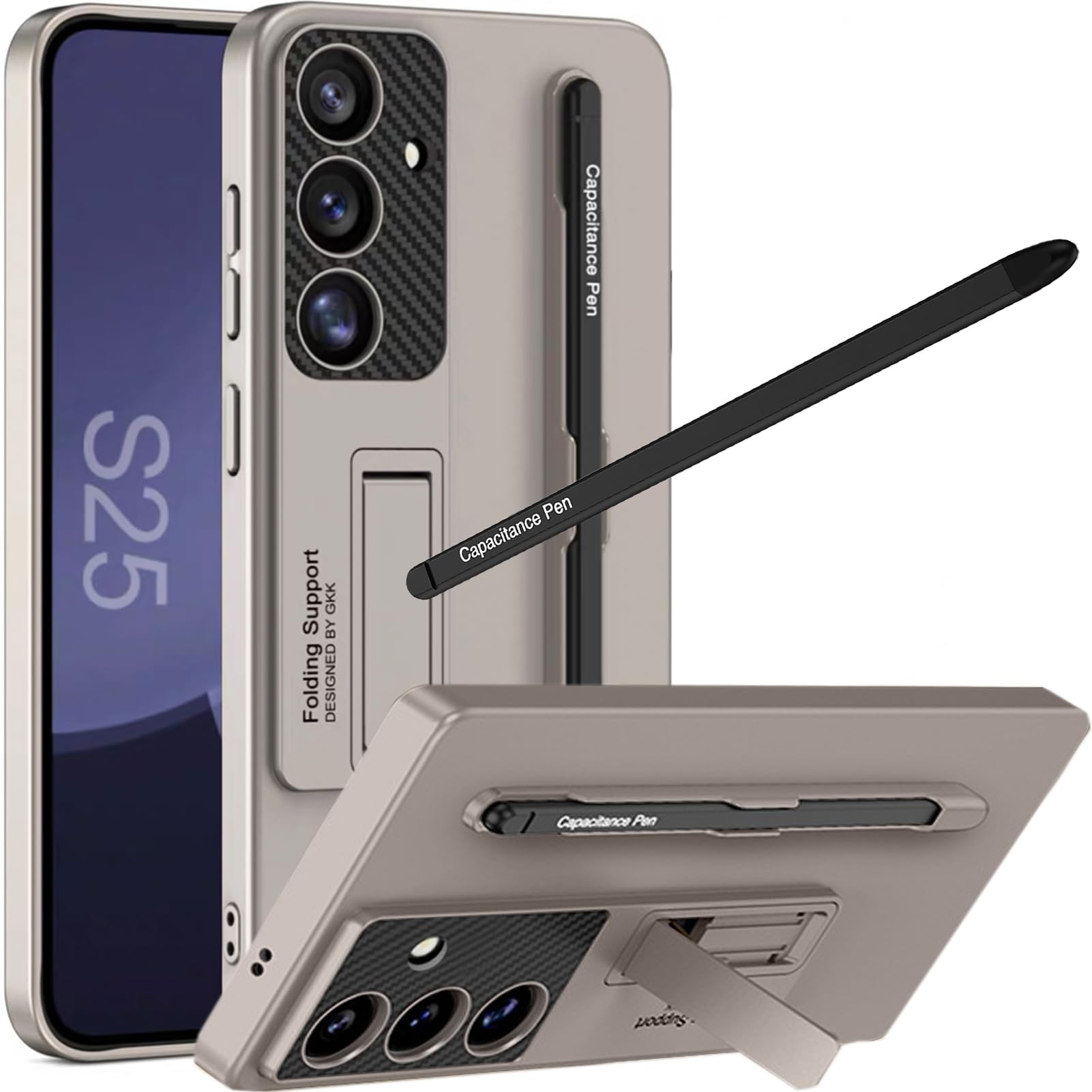 NINKI for Galaxy S25 Plus Case Titanium