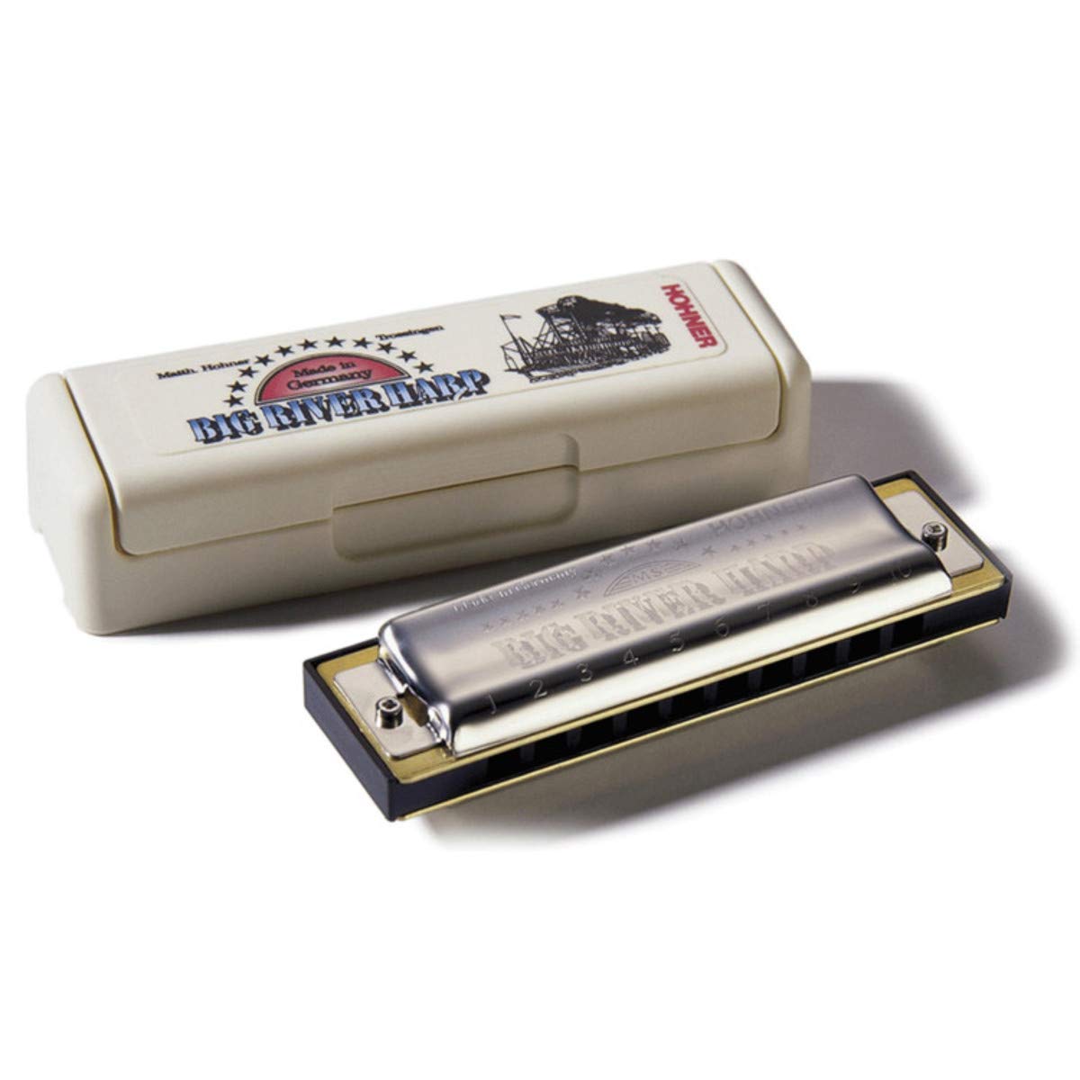 Hohner Big River Harmonica, Key Of G