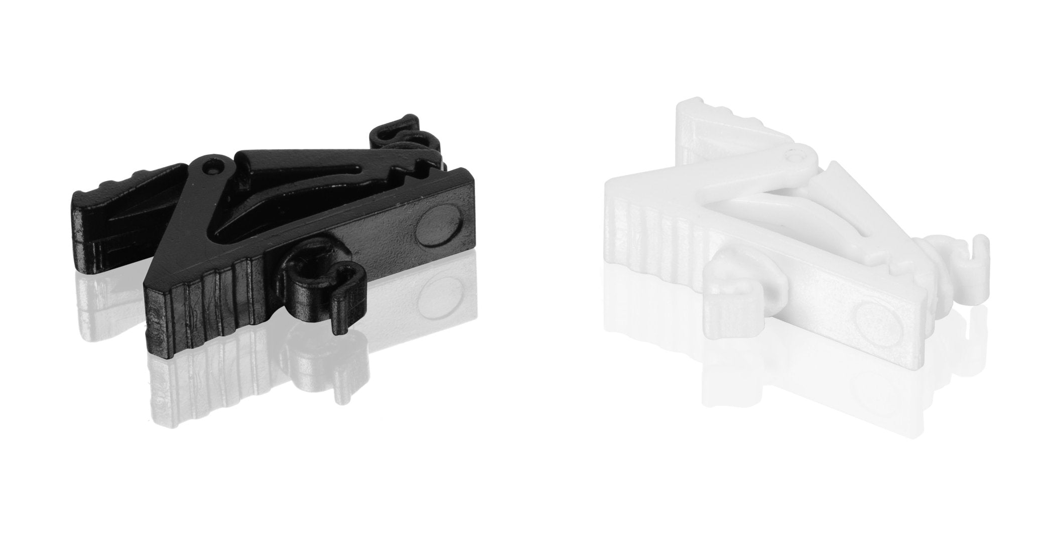 Countryman E6Clipb E6 Standard Cable Clip Set (Black/White)