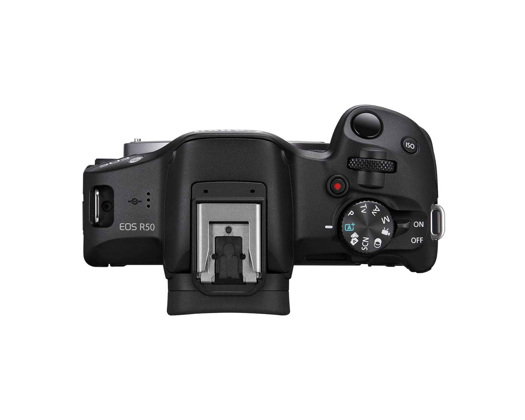 Canon EOS R50 Mirrorless Vlogging Camera (Body Only/Black), RF Mount, 24.2 MP, 4K Video, DIGIC X Image Processor, Subject Detection & Tracking, Compact, Smartphone Connection, Content Creator