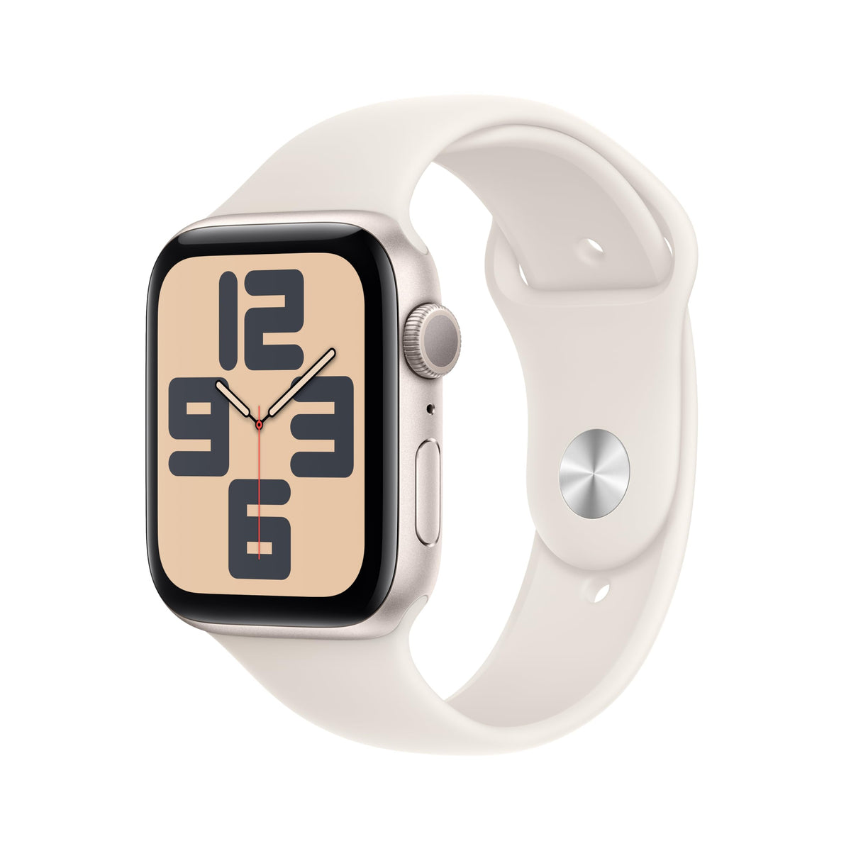 Apple Watch Se (2Nd Gen) [Gps 44Mm] Smartwatch With Starlight Aluminium Case With Starlight Sport Band M/L. Fitness And Sleep Tr