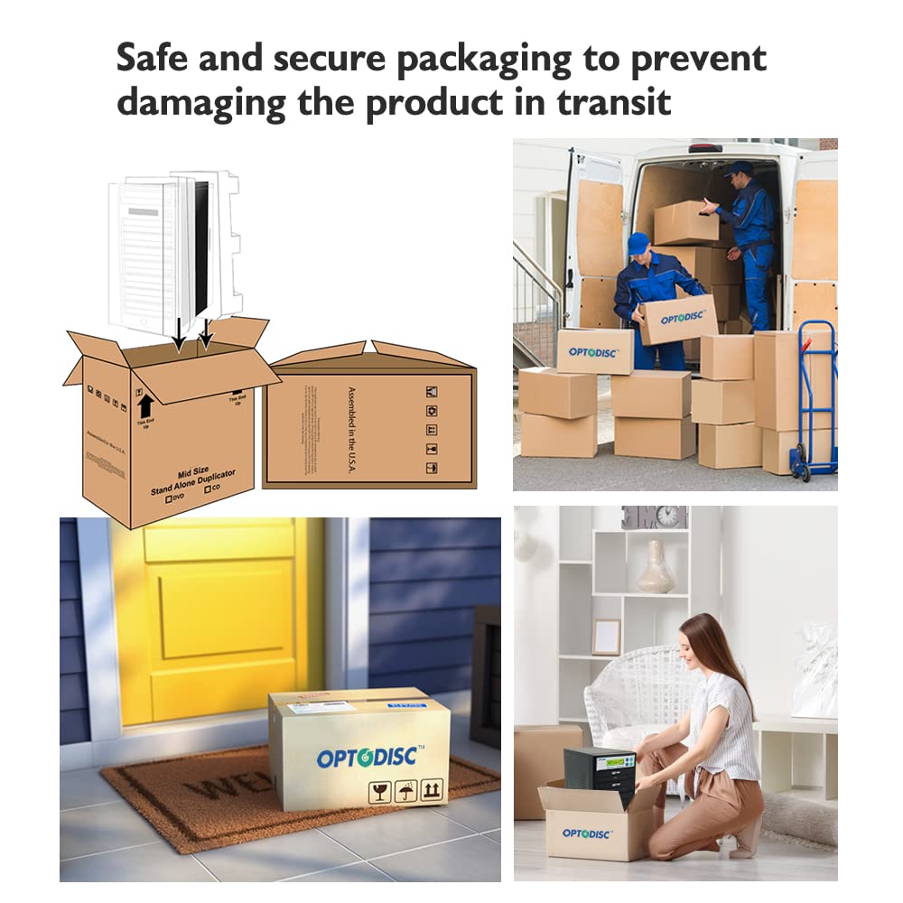 Optodisc 1 To 11 24X Burner M Disc Support Cd Dvd Duplicator   Standalone Copier Duplication Tower (Opto S11T Dvd Bk)