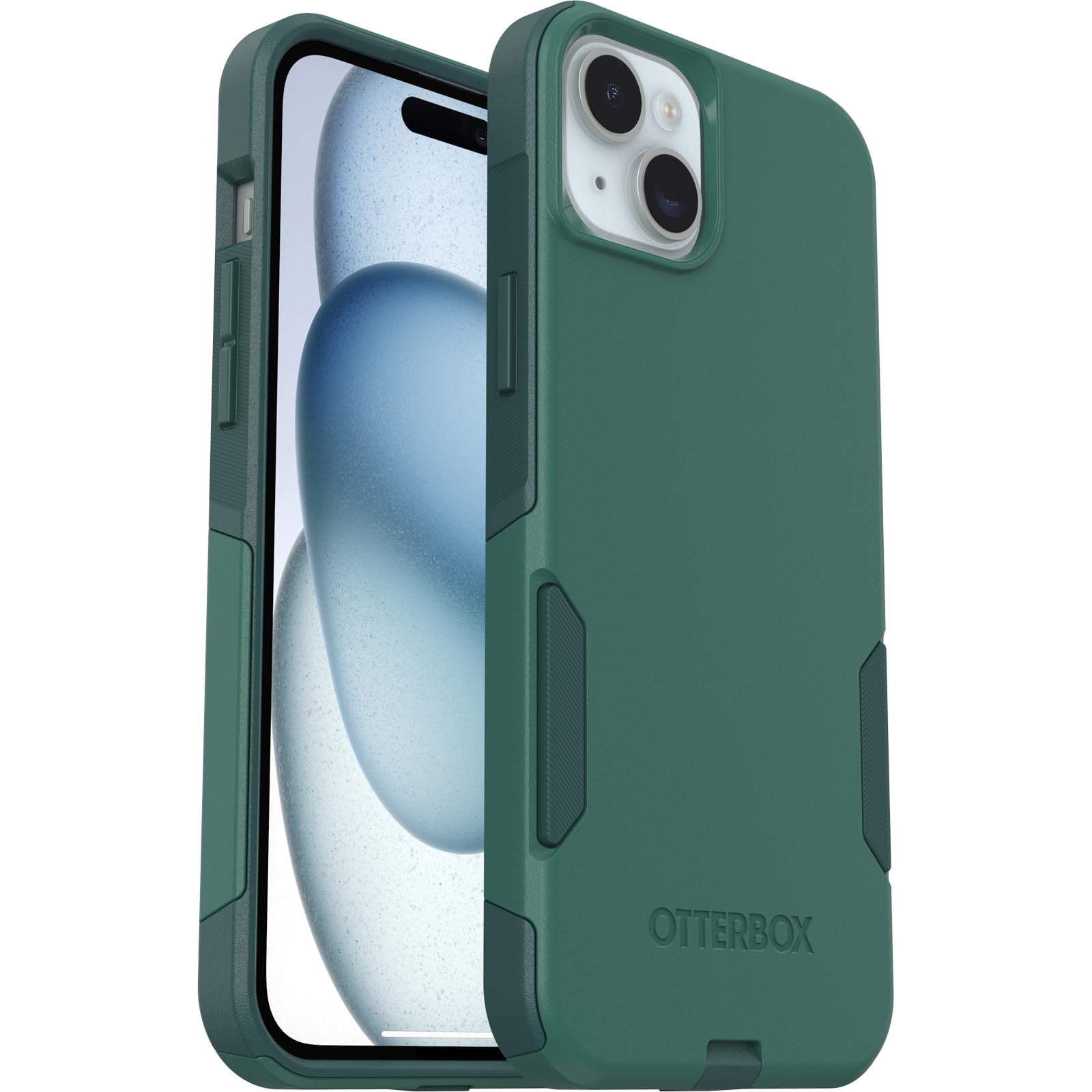 Otterbox Iphone 15 Plus And Iphone 14 Plus Commuter Series Case   Get Your Greens, Slim & Tough, Pocket Friendly, With Port Prot
