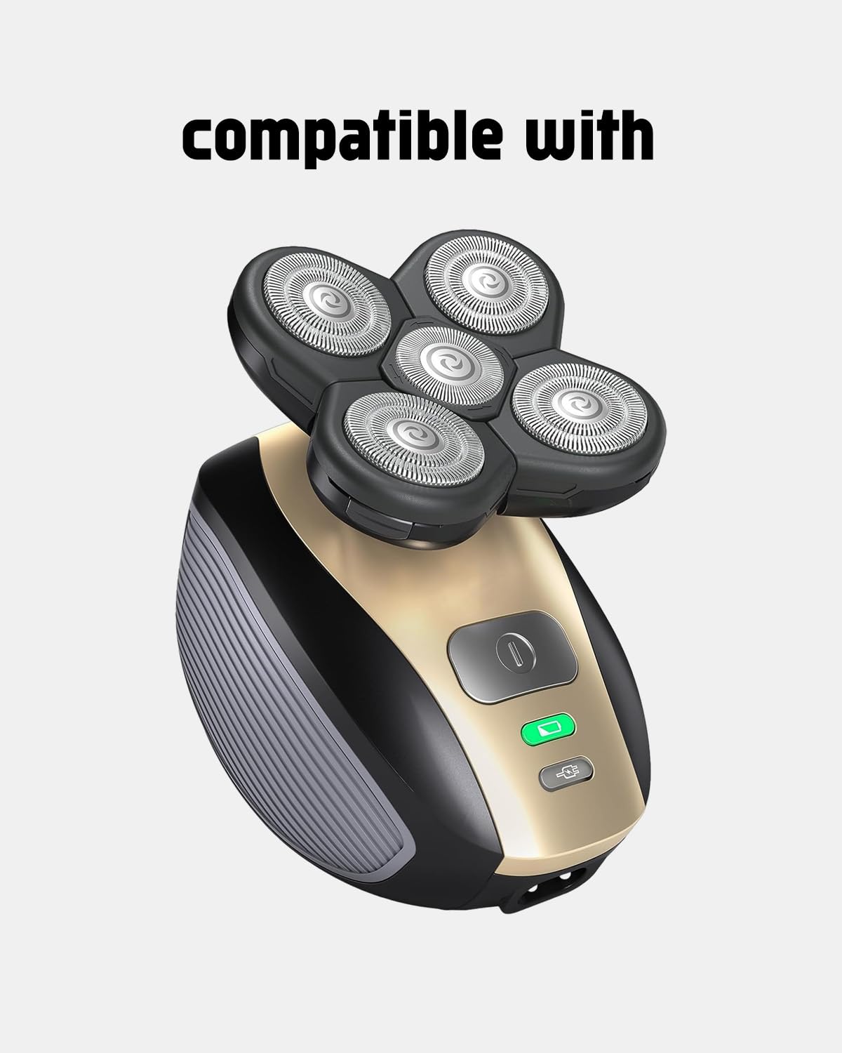 Uijino Head Shavers For Bald Men Freedom Blades, Freedom Razor Replacement Blades Freedom Razor Blades, 3Pack Head Shaver Replac