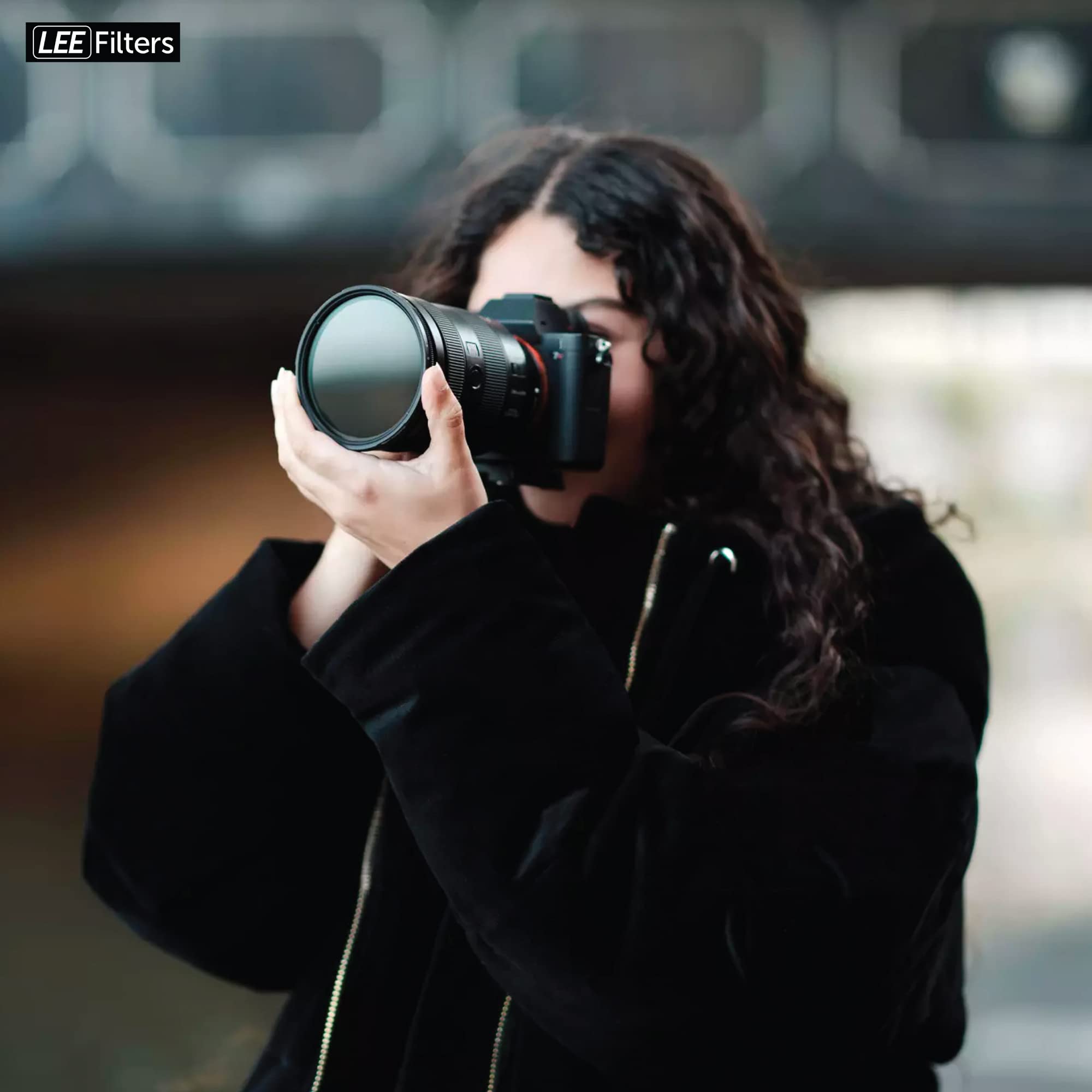 Lee Elements 82Mm Vnd Filter, Variable Neutral Density, Featuring 6 To 9 Stops For Mirrorless And Dslr Cameras