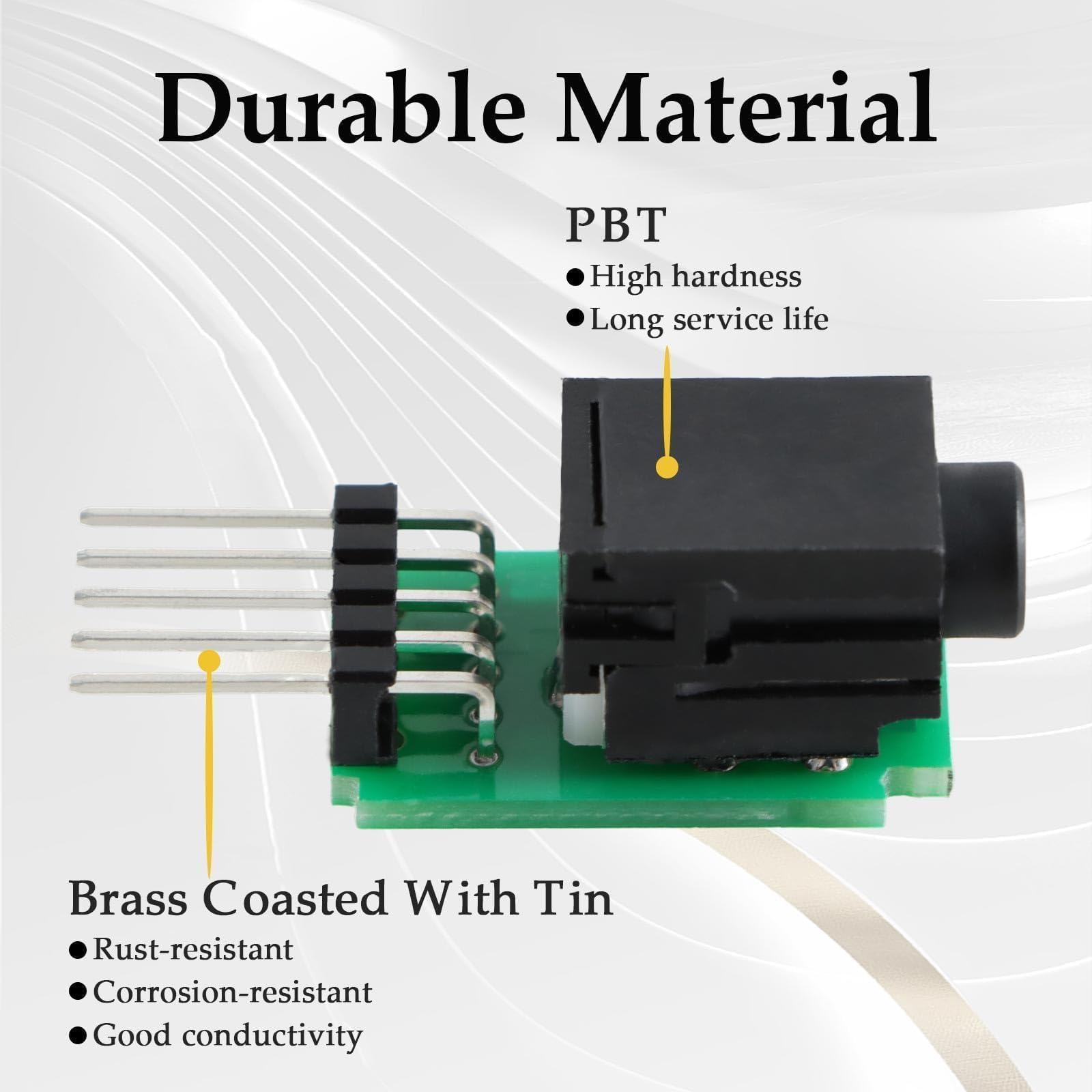 Himarklif Aux Auxiliary Input Adapter Audio Input Jack Replacement Kit (Without Cover) Compatible With Civic Crv Pilot Accord Re