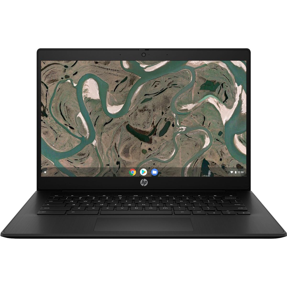 HP Chromebook 14 14 Chromebook Intel Celeron N4500 4GB RAM 32FB eMMC Jet Black - 1366 x 768 HD Display - Intel Celeron N4500 Dua