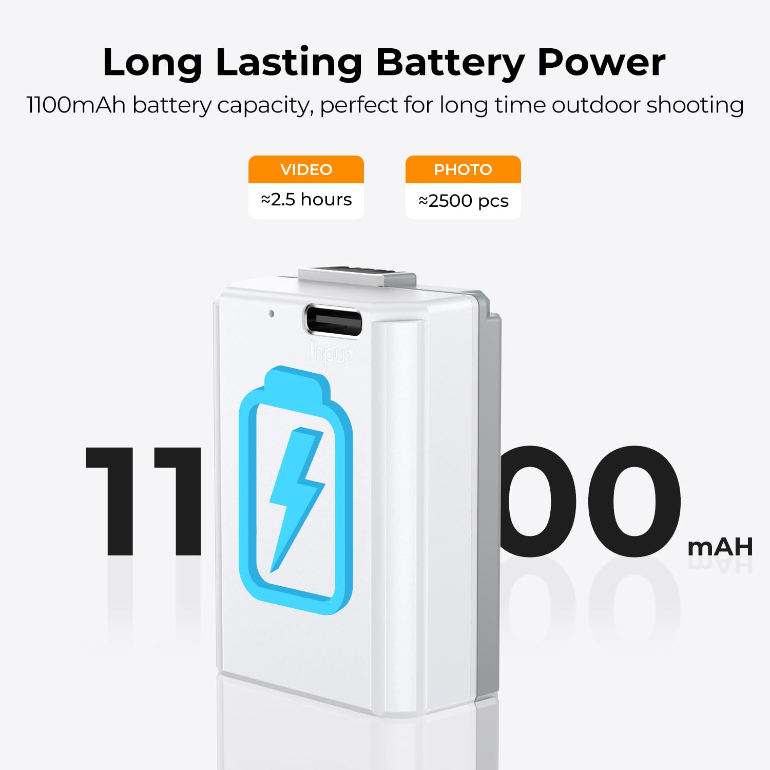 K&F Concept NP-FW50 Camera Battery 2-Pack with Type-C Fast Charging 1100mAh for Sony ZV-E10 A7 A6000