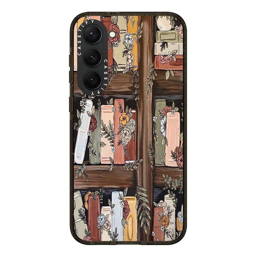 Casetify Impact Samsung Galaxy S23+ Case [4X Military Grade Drop Tested / 8.2Ft Drop Protection]   Bookshelf Garden By Kt'S Canv