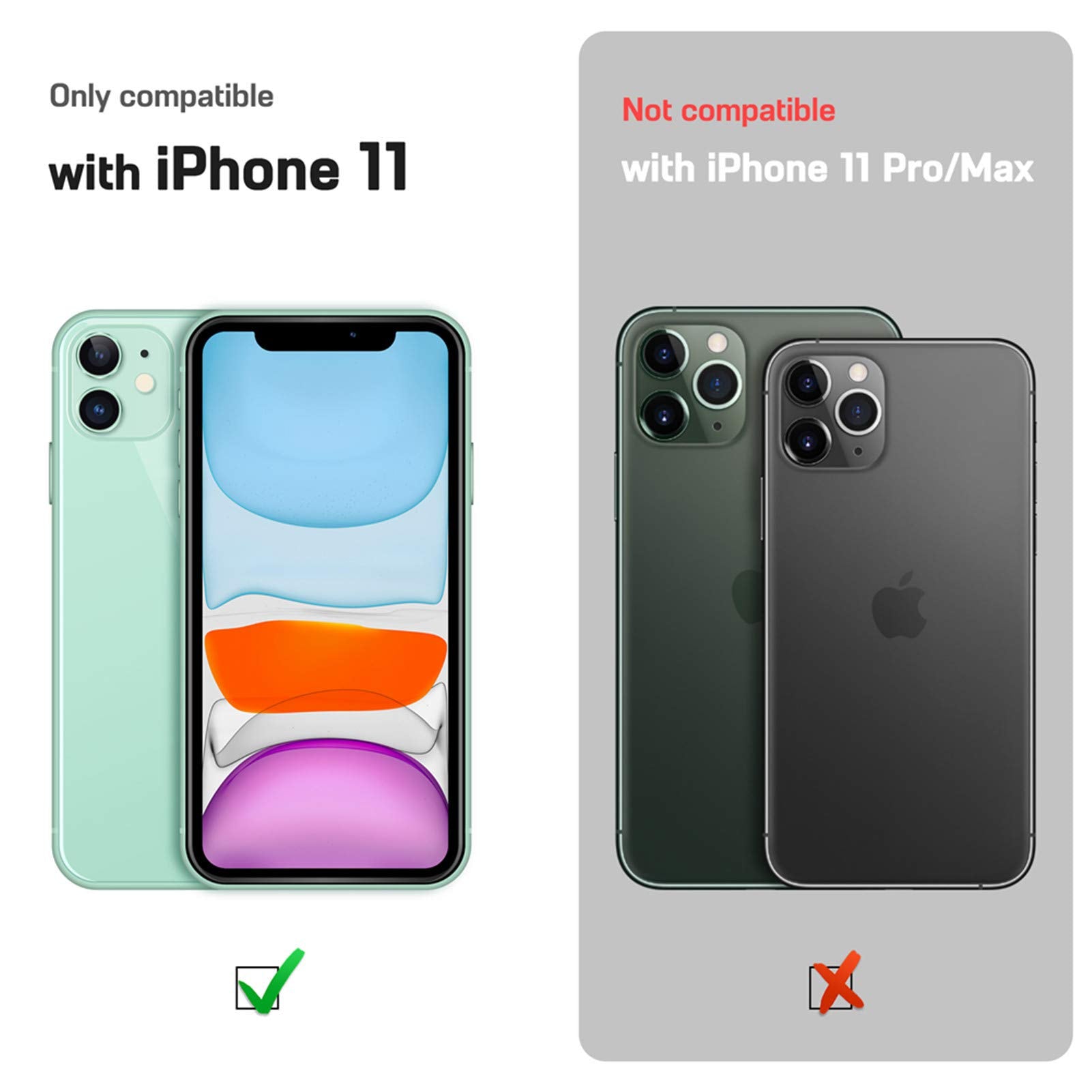 Lohasic For Iphone 11 Case, Thin Business Slim Premium Pu Leather Luxury Elegant Soft Anti Slip Scratch Resistant Full Protectiv