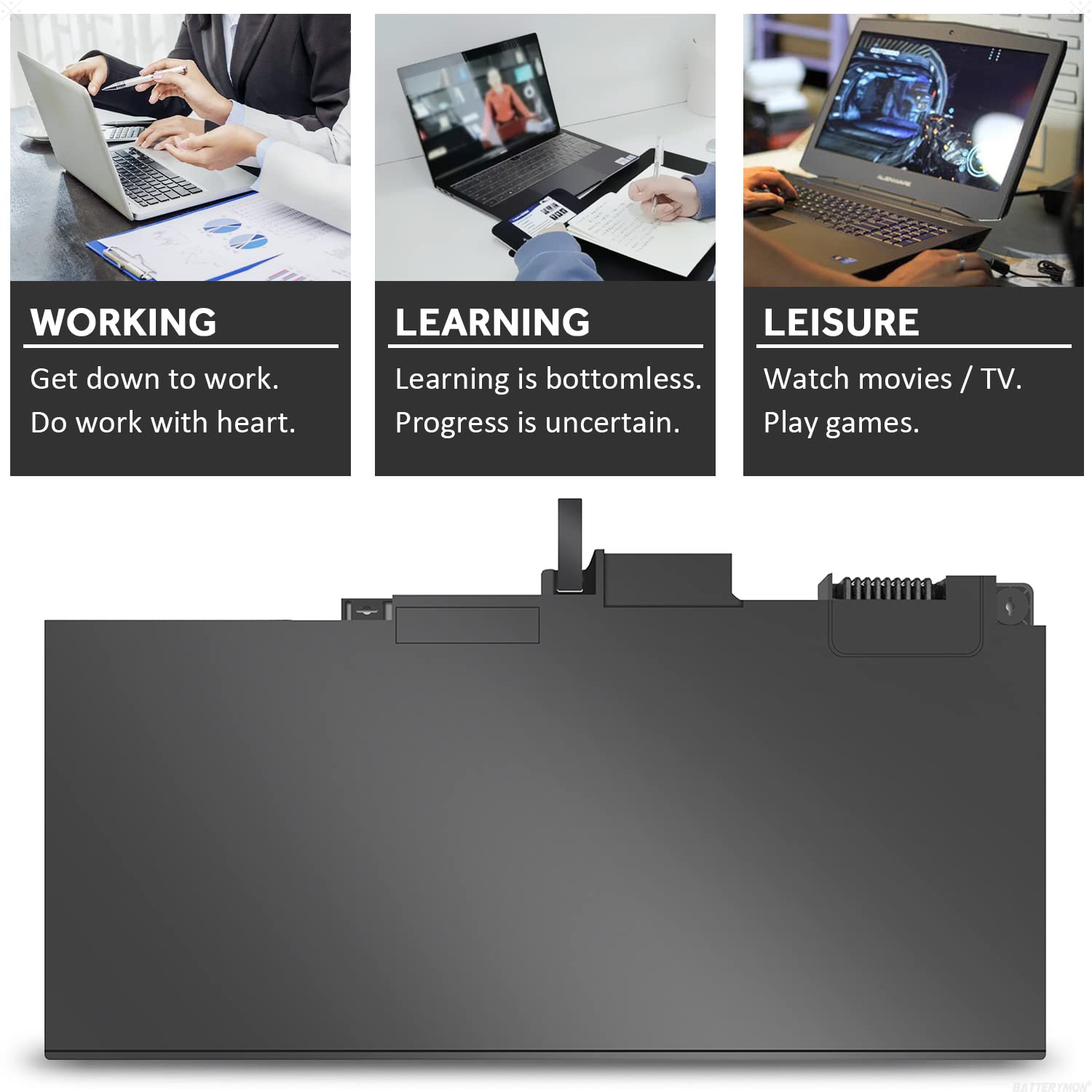 Cs03Xl Battery For Hp Elitebook 745 755 840 848 850 G3 G4, Zbook 15U G3 G4 Laptop, P/N: Hstnn Ub6S Hstnn Ib6Y 800231 141 800513