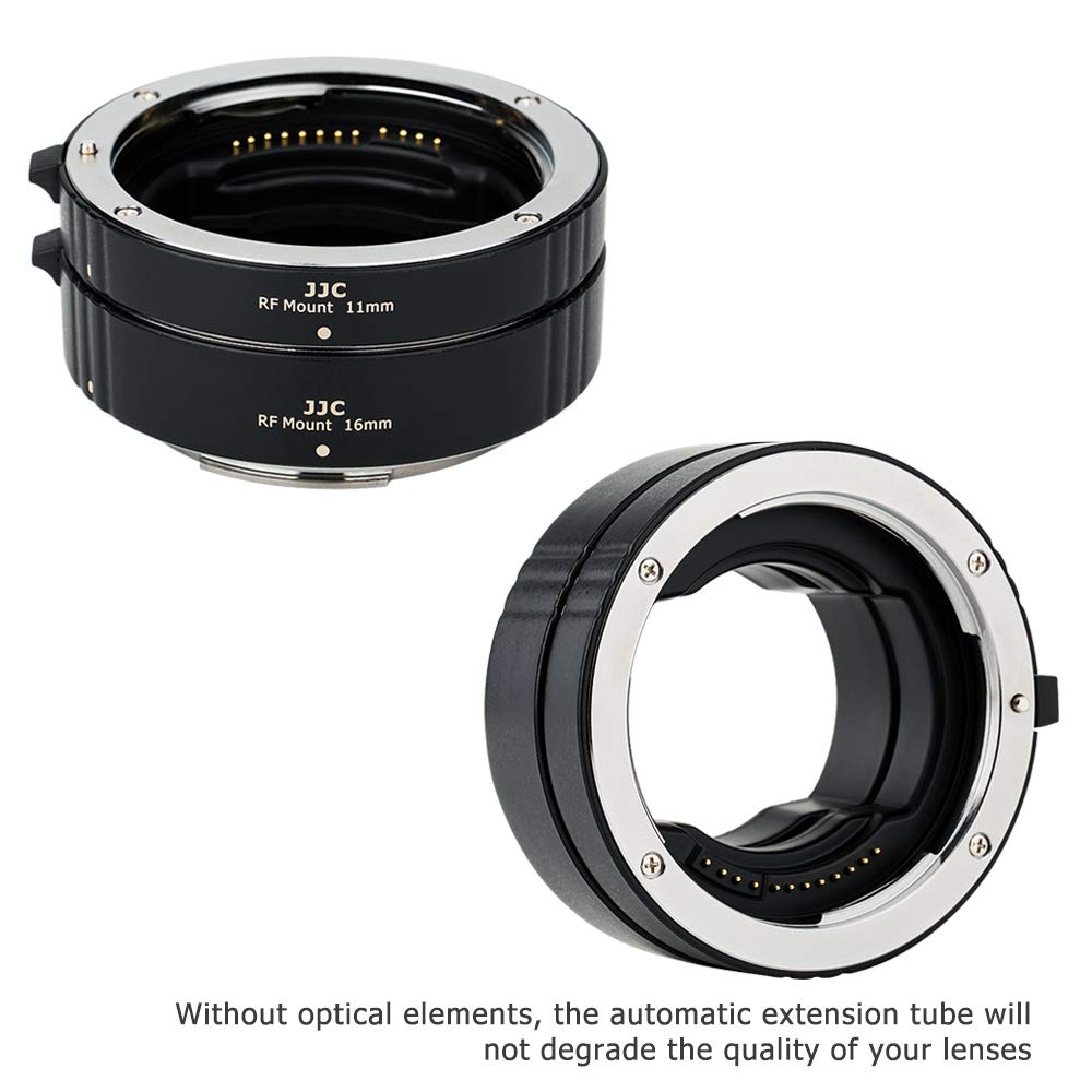 Jjc Rf Mount Auto Focus Macro Extension Tube Ring Set For Canon Eos R R3 R5 Mark Ii R6 Mark Ii R5 R6 R7 R8 R10 R50 Rp R100 Mirro