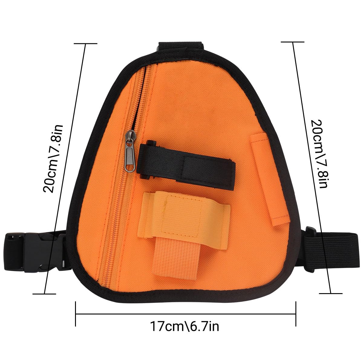 Radio Chest Harness Tactical Vest Nylon Military Vest Chest Rig Pack Pouch Holster Tactical Harness Walkie Talkie Waist Pack For