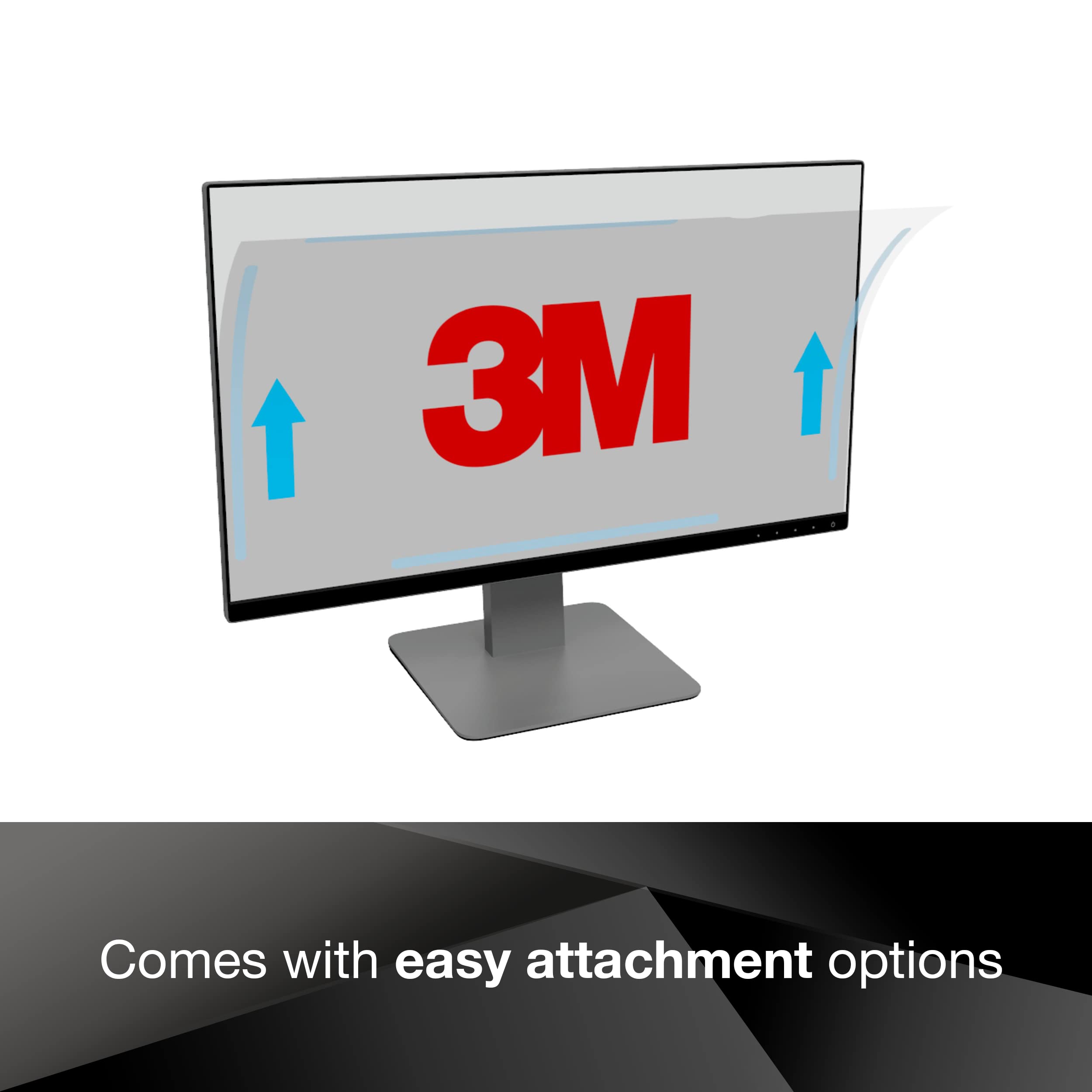 3M Privacy Filter For 25'' Widescreen Monitor (Pf250W9B) Landscape