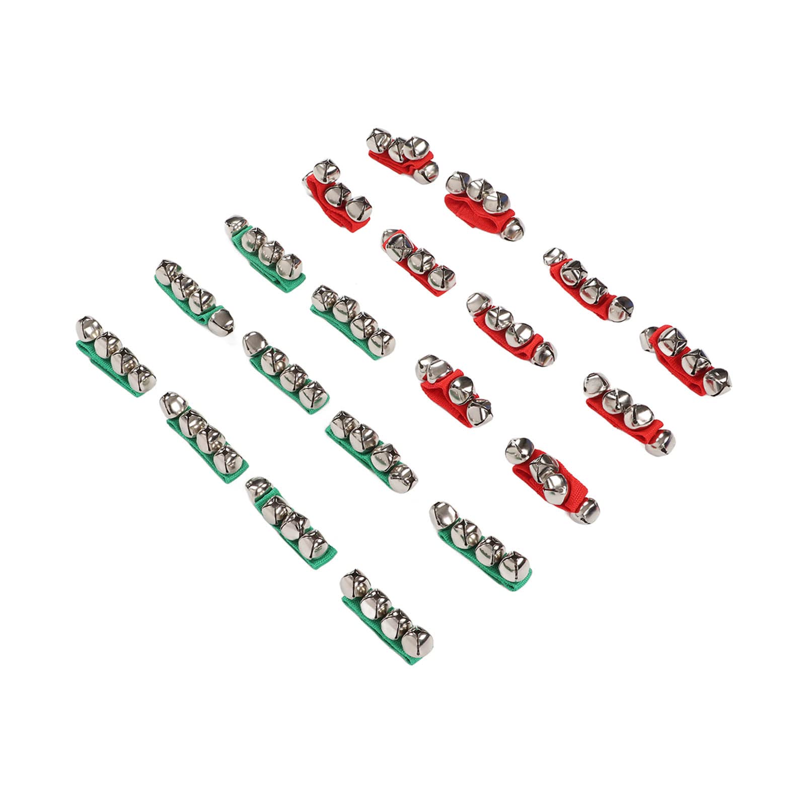 Ankle Bracelet Bells Nonfading RedGreen Multifunctional Wrist Watch for Festival Parties