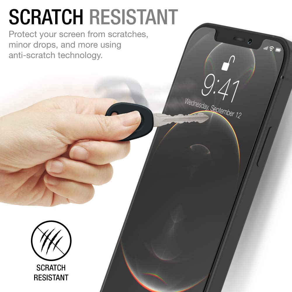 Xdesign 3 Pack Screen Protector For Iphone 12 Mini 5.4 Inch, Compatible Iphone 12 Mini Screen Protector Tempered Glass Film With