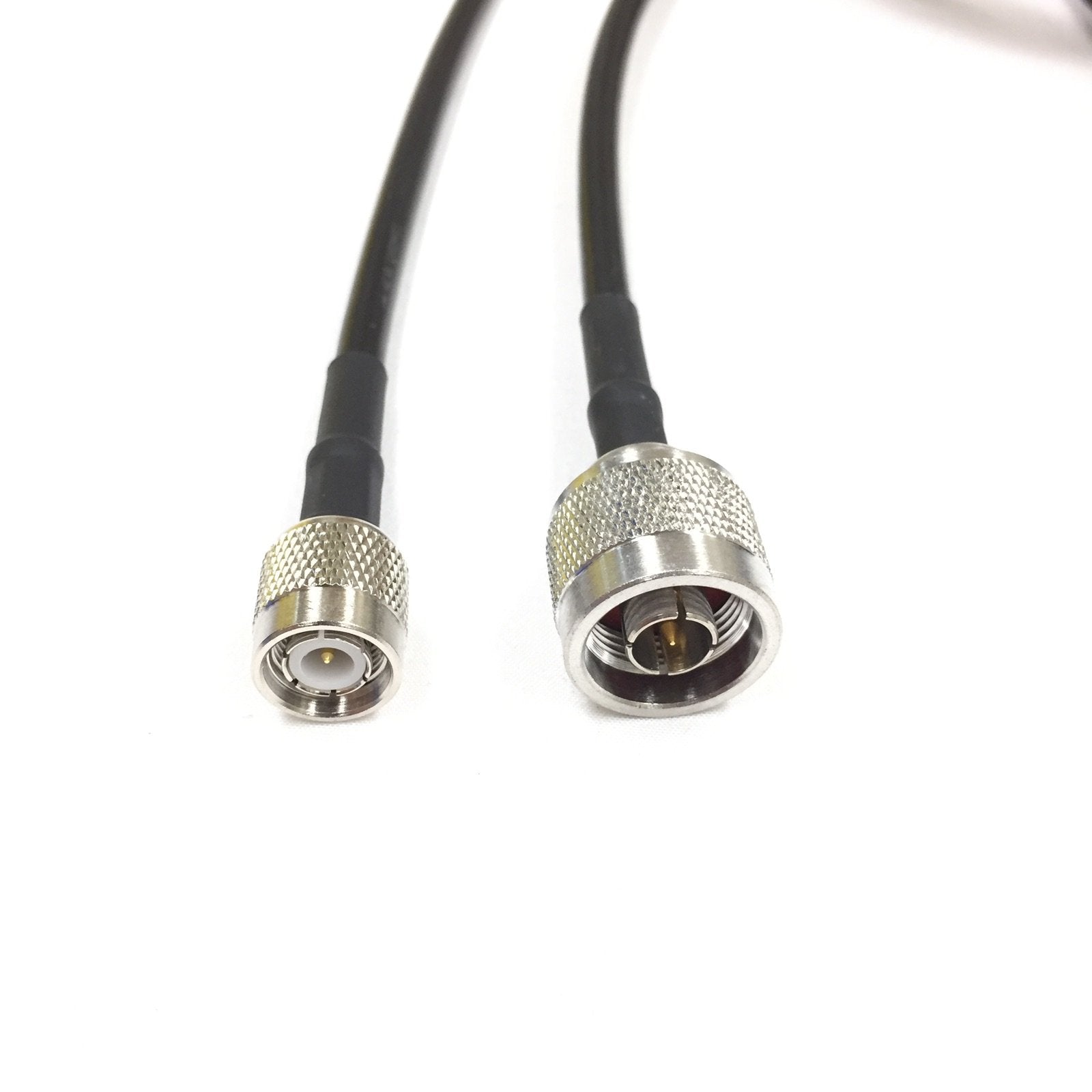 4 Foot N Male To Tnc Male Times Microwave Lmr 240 Ultraflex Antenna 50 Ohm Cable Assembled By Custom Cable Connection