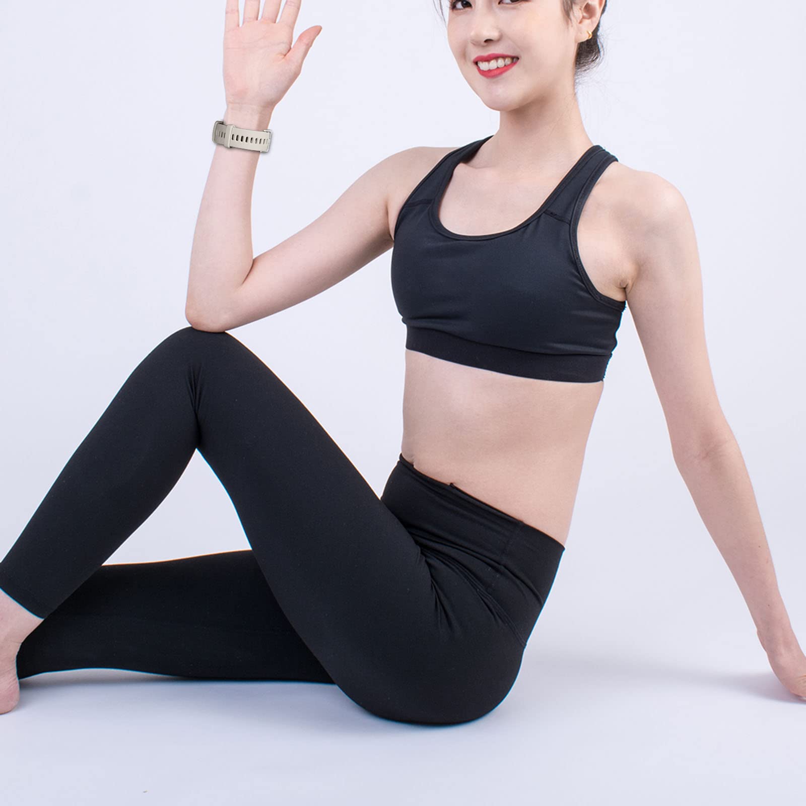 Geak Compatible With Garmin Vivoactive 3 Band For Women Men,20Mm Release Silicone Replacement Bands For Vivoactive 3 Music/Galax