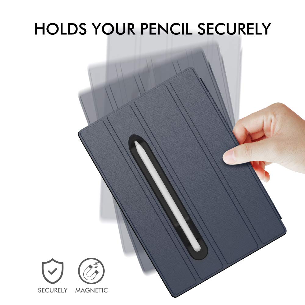 Ahastyle Removable Ipencil Holder [Magnetic Attach] Strong Adhesive Holder Sticker Silicone For Apple Pencil 1St & 2Nd Generatio