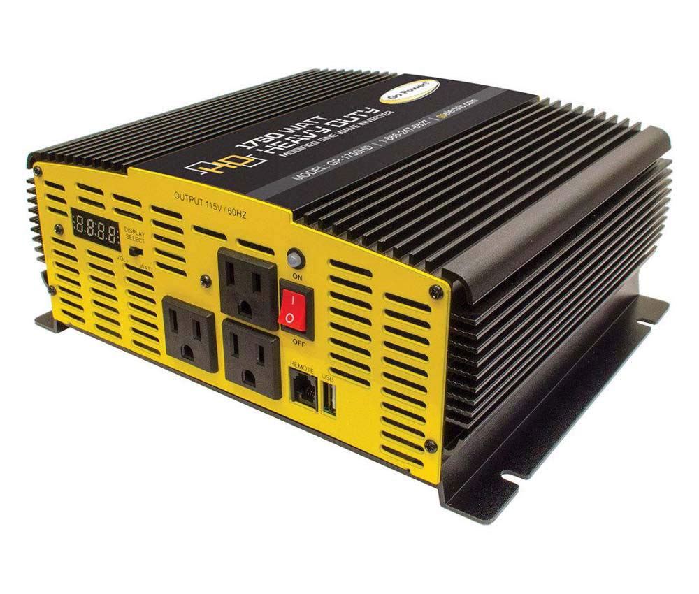 Carmanah Technologies GP-1750 HD 1750 Watt Modified Sine Wave Inverter 12V