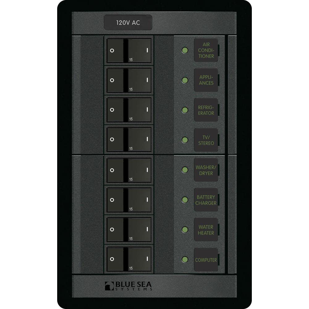 Blue Sea Systems 1228 120 Volt Ac 8 Position