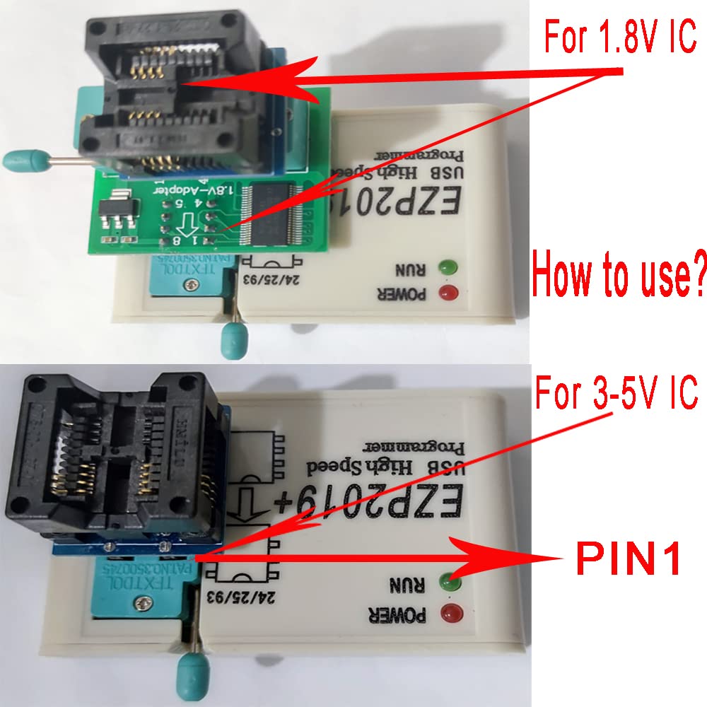 Ezp2019 High Speed Usb Spi Chip Programmer Ic Eprom Programmer Socket Support 24 25 93 Eeprom Flash Bios