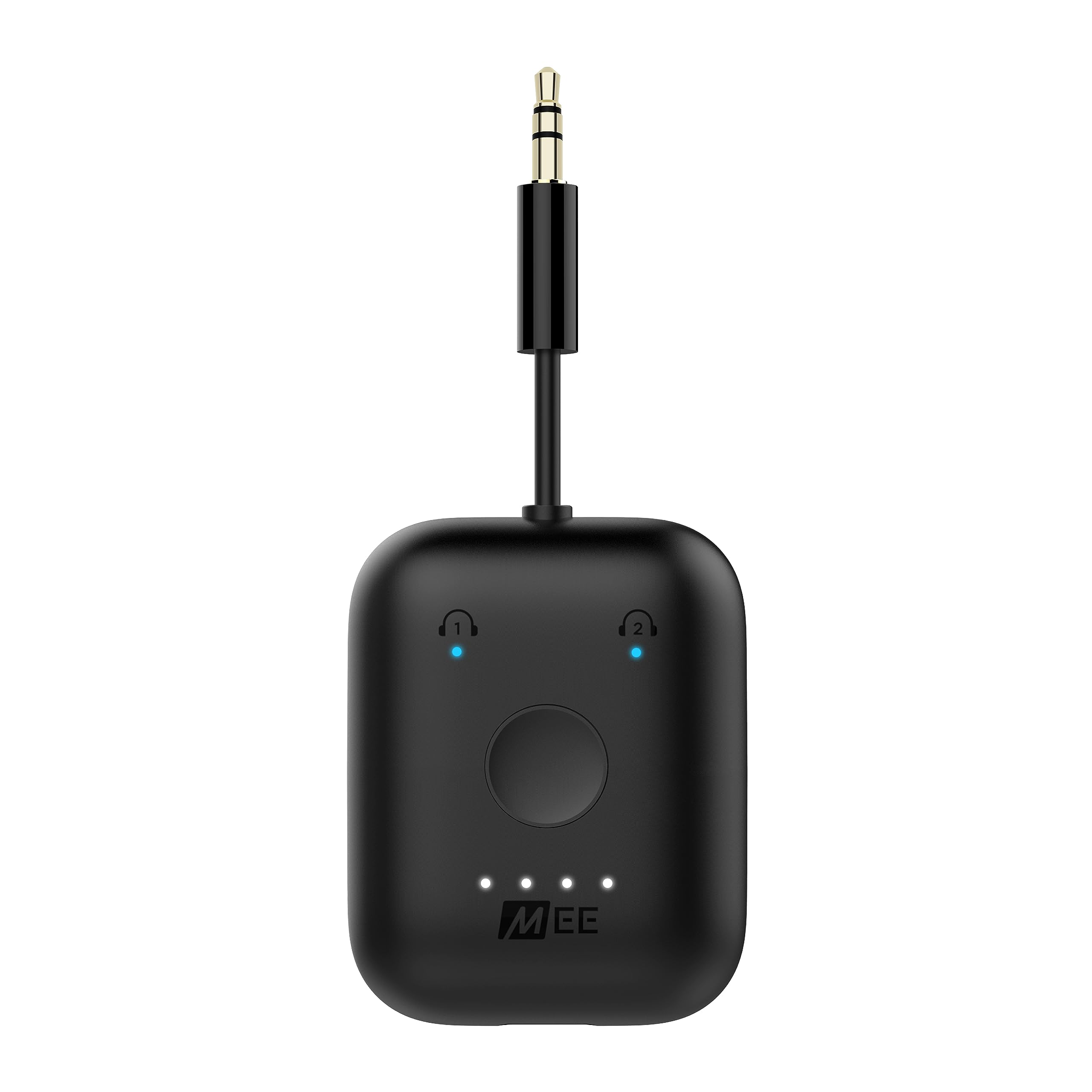 Mee Audio Connect Air In Flight Bluetooth Wireless Audio Transmitter Adapter For Up To 2 Airpods/Other Headphones; Works With Al