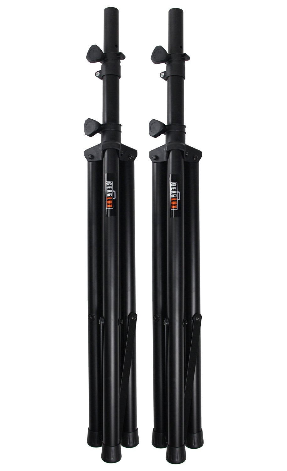 Gearlux Tripod Speaker Stands With Carrying Case And Speaker Cables
