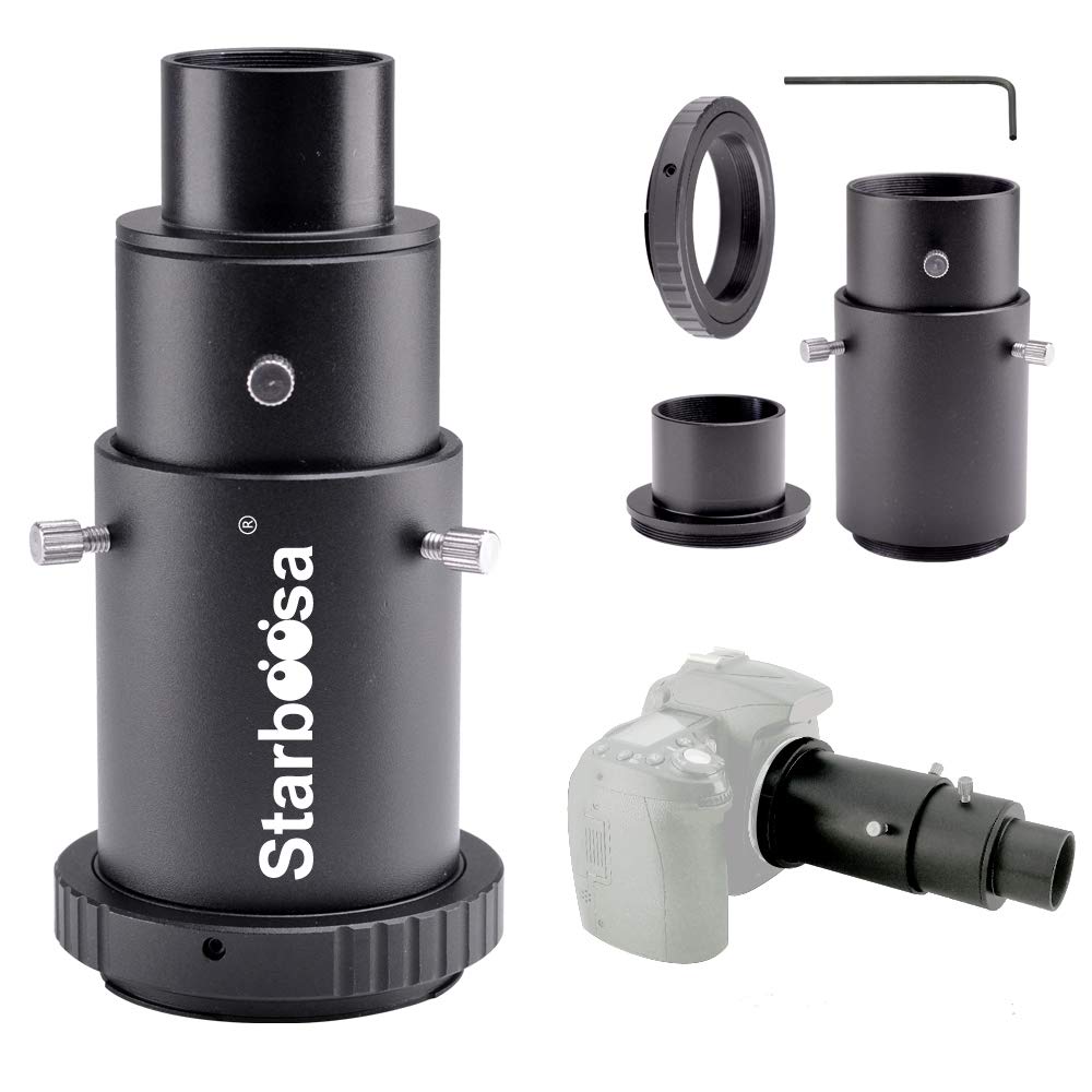 Starboosa Variable Extension Telescope Camera Adapter - For Canon Slr Cameras Connected To Telescopes - For Prime- Focus Or Eyepiece-Projection Photography