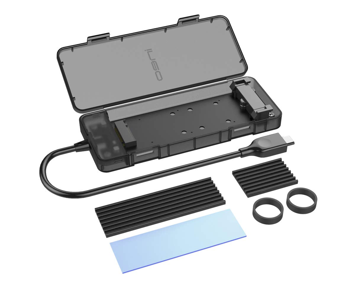 Ineo M.2 Nvme (Pcie) Ssd Tool Free Enclosure To Usb 3.2 Gen 2 Type C [C2575 M2 Nvme]