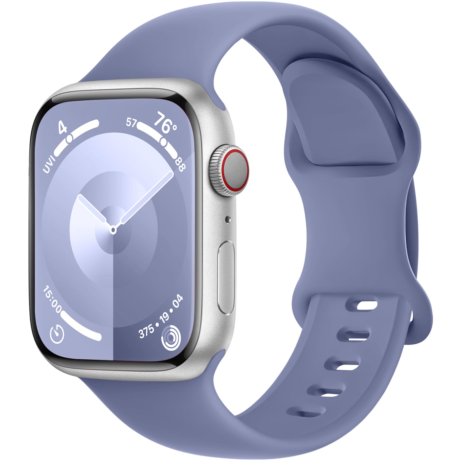 Daqin Soft Silicone Band Compatible With Apple Watch Band 42Mm 41Mm 40Mm 38Mm For Women Men, Waterproof Sport Iwatch Bands Repla