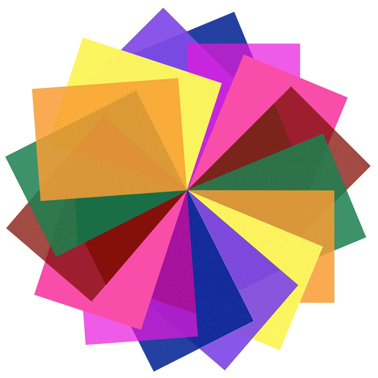 Sakolla 16 Pack Color Correction Gel Light Filter   Transparent Color Lighting Gel Filter Plastic Sheets, 8.5 By 11 Inches, 8 Co