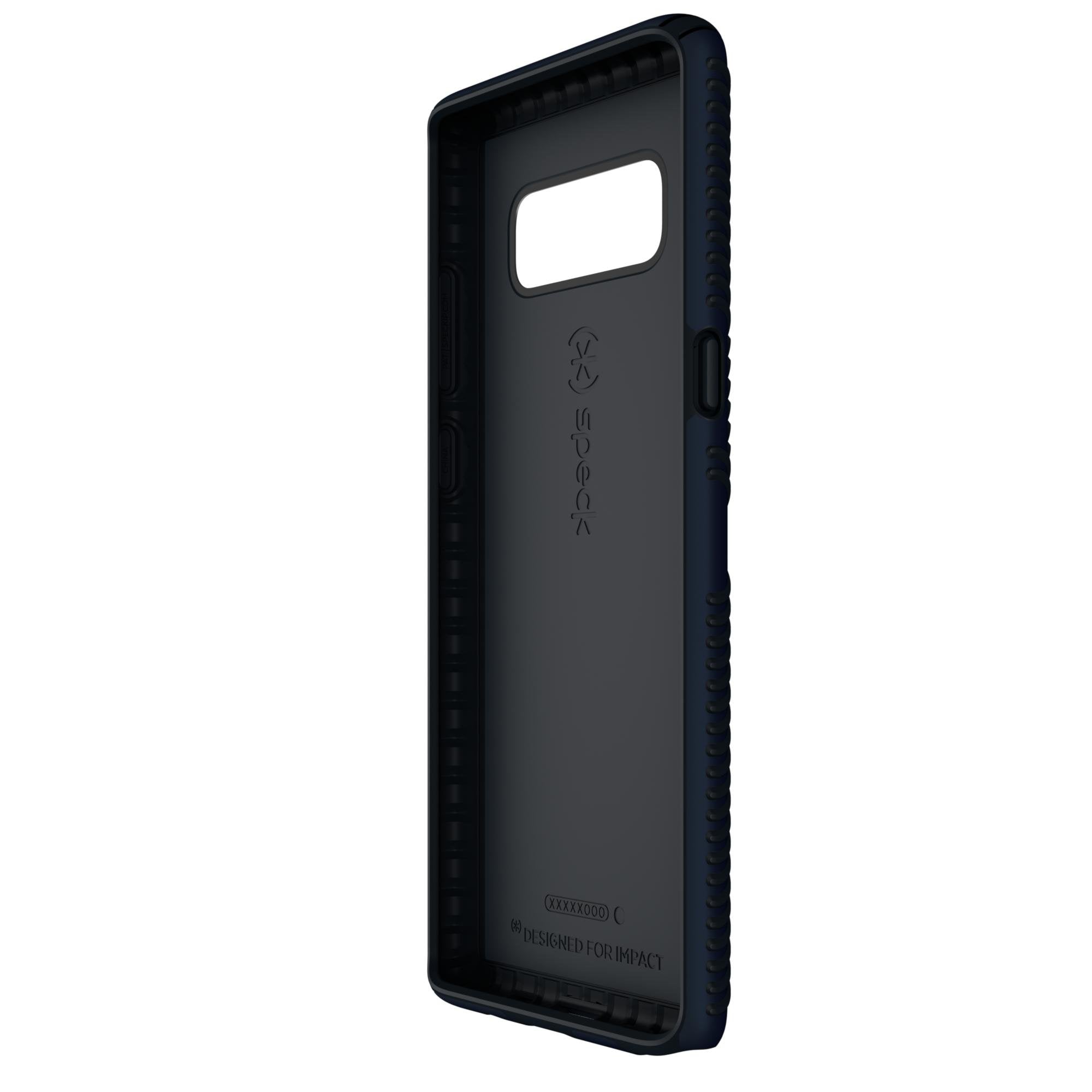 Speck Presidio Grip Cell Phone Case for Samsung Galaxy Note8 Polycarbonate Eclipse Blue/Carbon Black