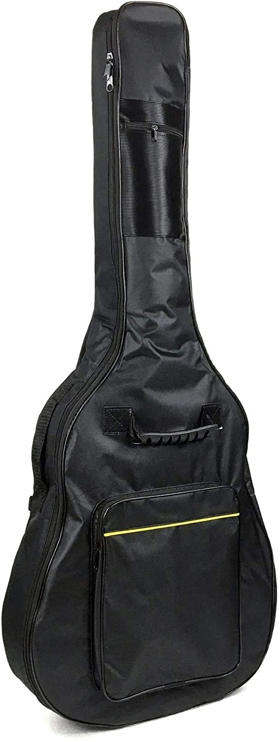 Sure Luxury Sure Luxury 41 Inch Acoustic Guitar Soft Case Gig Bag Backpack   Black