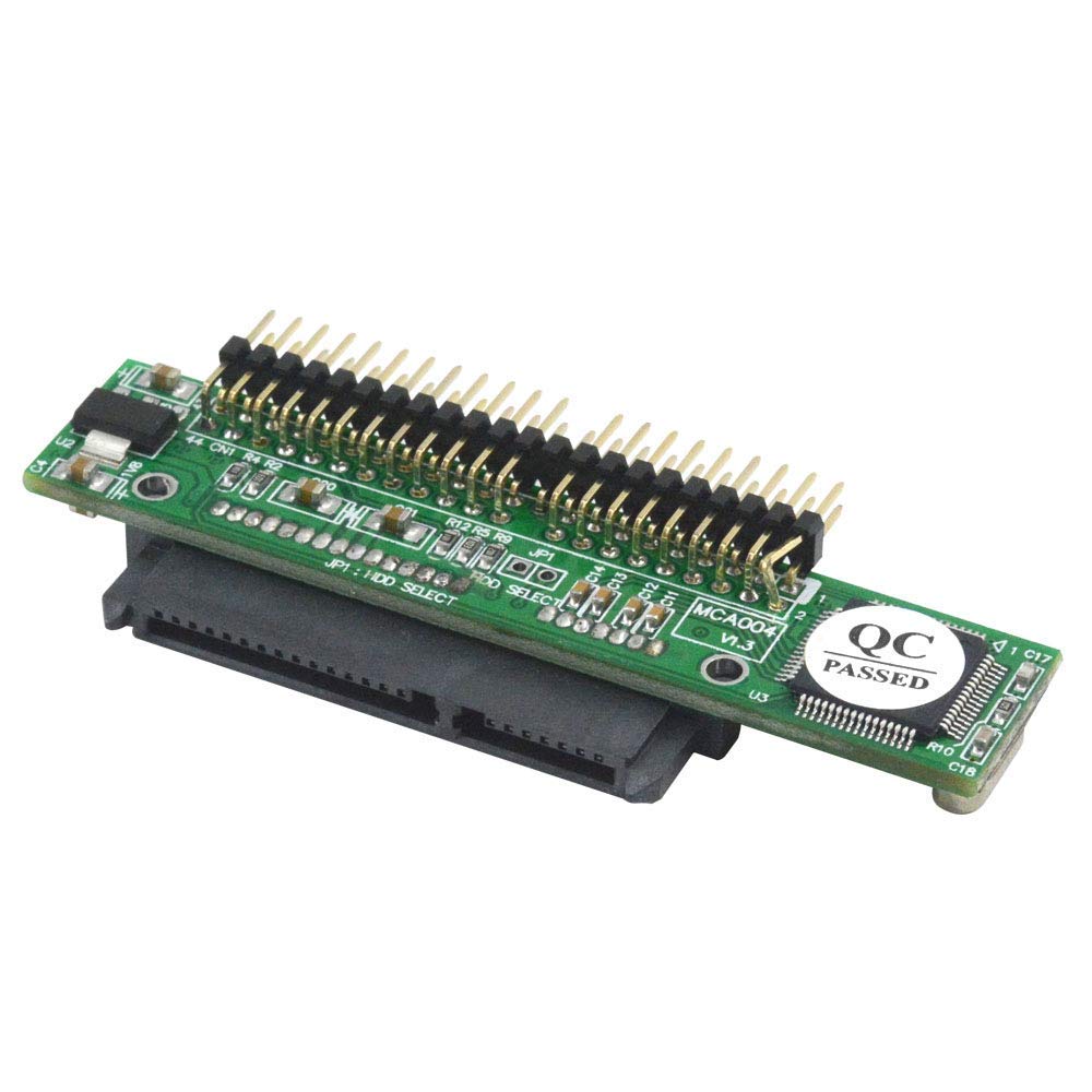 Godshark Laptop Sata To Ide Adapter, Convert 2.5 Inch Serial Ata Hdd Hard Disk Drive Or Ssd To 44 Pin Male Pata Port (Parallel T