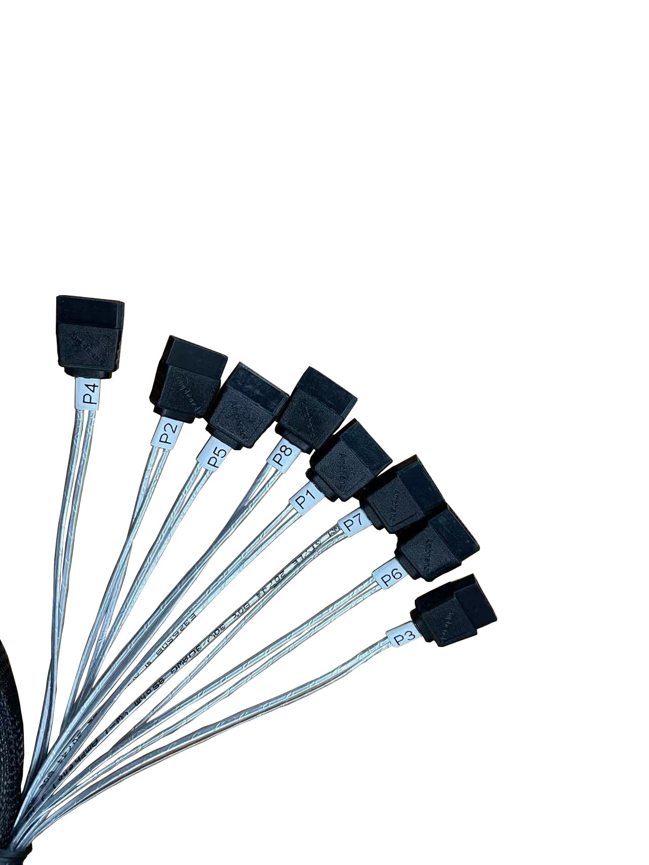 Diliving ???????????????? ?????????????? X8 To 8*????????,?????? ???????? 74P To 8*???????? 7P, Slimsas Host/Raid To Sata Target