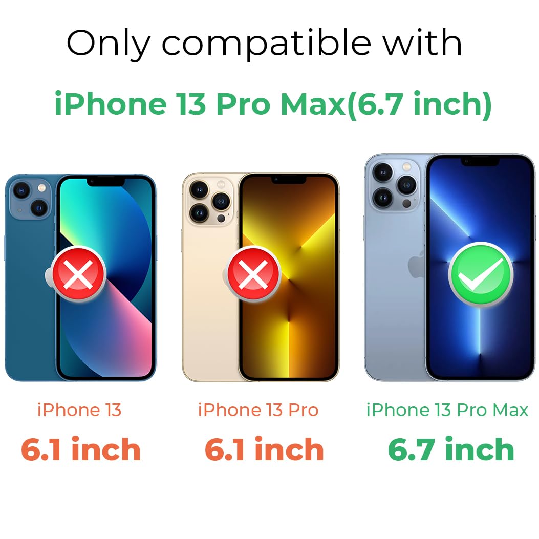 Mouzor Cute Case For Iphone 13 Pro Max, Colorful Retro Oil Painting Printed Flowers Case, Fashion Tpu Floral Laser Beam Glossy P