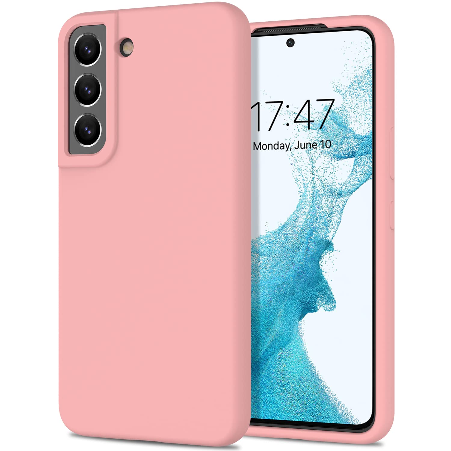 DEENAKIN Compatible with Samsung Galaxy S22 Plus Case,Soft Flexible Silicone Gel Rubber Bumper Cover,Slim Fit Full Body Shockpro