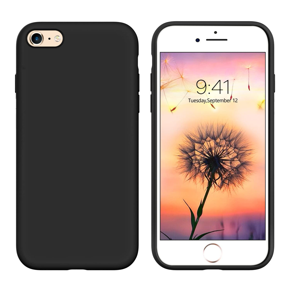 Guagua Iphone 6S Plus Case Iphone 6 Plus Case Liquid Silicone Gel Rubber Cover With Soft Microfiber Cloth Lining Cushion Case Sl