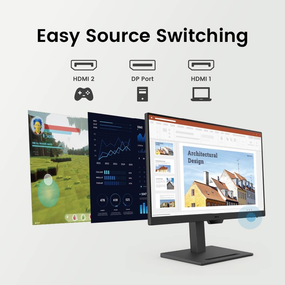 Benq Gw2790T Computer Monitor 27'' 100Hz Fhd 1920X1080P | Ips | Eye Care Tech | Low Blue Light | Anti Glare | Adaptive Brightnes