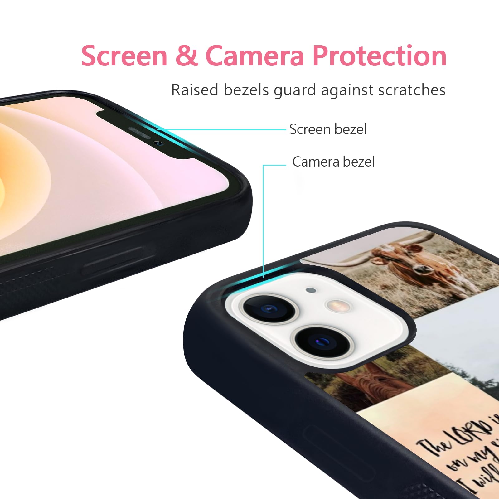 Traday Western Phone Case Compatible With Iphone 12/12 Pro Horse Phone Case