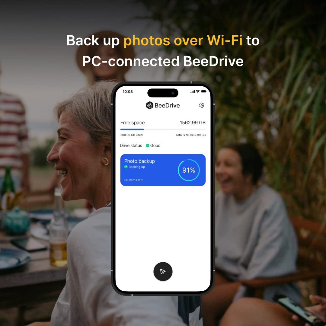 Synology Beedrive 2Tb  Simultaneously Back Up Windows Files & Ios/Android Photos  Transfer Files From Smartphone To Pc Over Wi-F
