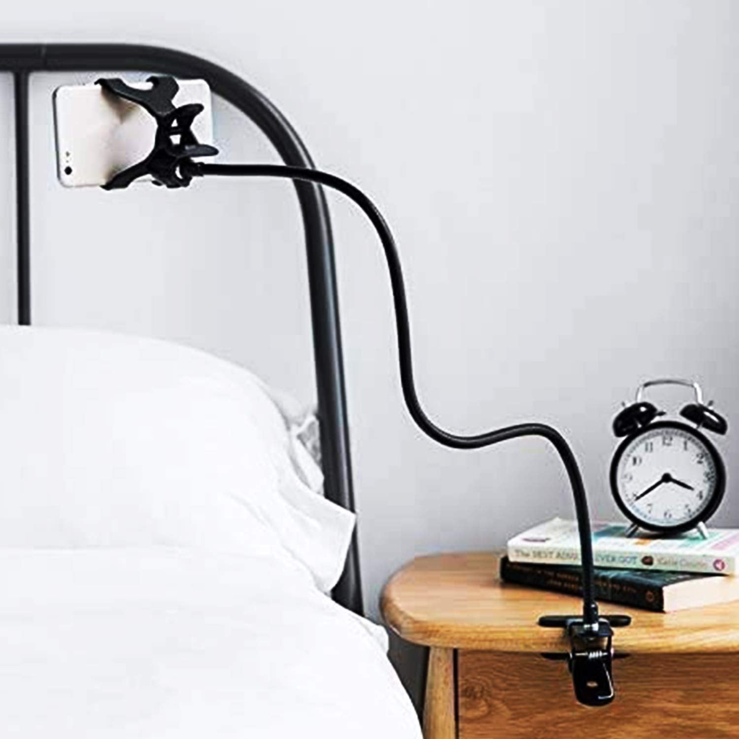 R Recomfit 360 Degree Rotating Universal Flexible Long Arm Mobile Phone Holder Mount Lazy Holder Kit Hands Free Mobile Phone Goo